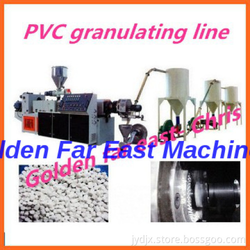 PVC granulating machine Hot cutting
